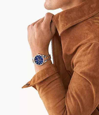 Fossil Multifunction Two-Tone Stainless Steel Watch Set |BQ2736SET